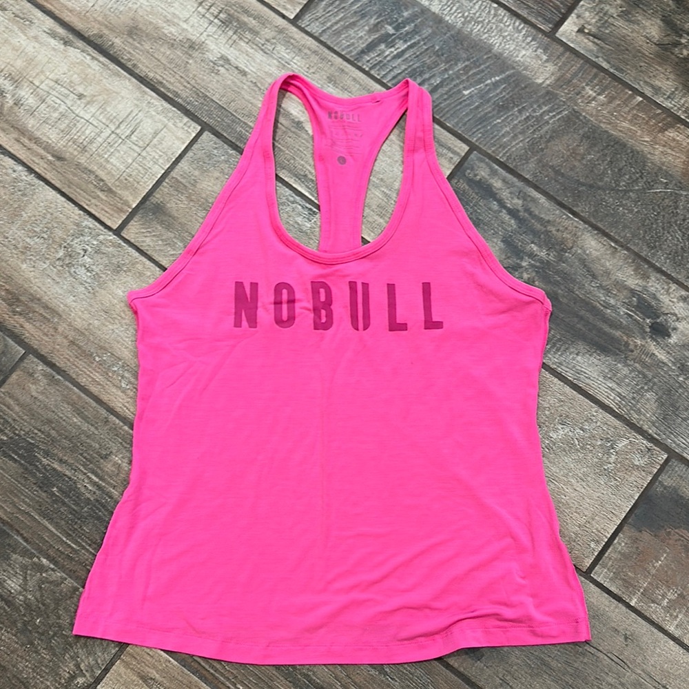 NOBULL Women's Pink Tank Top